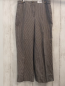 Preview: Massimo Dutti  Hose  Gr. 42  schwarz braun beige gemustert 