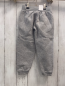 Preview: Adidas Jogginghose Gr. 104  grau aprikot Schrift Kordel