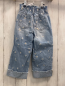 Preview: zara Hose Gr. 104  blau Jeans Blumen