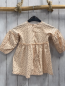 Preview: Next  Kleid  Gr. 80  heller apricot ton schwarze Halbkreise Tiergesicht 