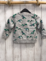 Preview: H&M  Pullover  Gr. 92  grau Krokodile mit Fußbällen 