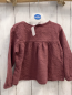 Preview: Zara  Langarmshirt  Gr. 98  brombeere Struktur 