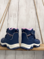 Preview: neu  Boots Gr. 32  blau rosa Nähte + Futter 