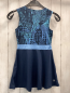 Preview: Bidi Badu  Sportkleid  Gr. 128  grau mint lavendel gemustert 