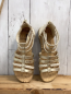 Preview:   Sandalen  Gr. 34  golden zT mit Glitzer 