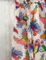 Preview: H&M  Kleid  Gr. 128  weiß bunte Papageien Ananas 