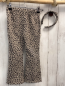 Preview: 2tlg  Leggings + Haarreif Gr. 110  beige schwarz Leoprint