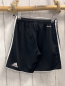 Preview: Adidas  Sportshorts  Gr. 134  schwarz weiße Seitnstreifen