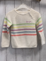 Preview: S´ Oliver  Pullover  Gr. 92  weiß bunte Streifen 