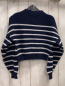 Preview: H&M  Pullover  Gr. 146/152  blau weiße Streifen Strick 