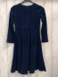 Preview: Käthe Kruse Kleid Gr. 128  blau samt