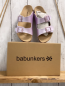 Preview: neu Babunkers  Pantolette  Gr. 31  lavendel matt glänzend 
