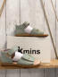 Preview: neu Kmins  Sandalen  Gr. 31  mint gelb mint Rosetten 