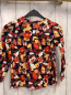 Preview: S´Oliver  Bluse  Gr. 116  blau bunte Blumen 