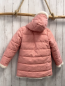 Preview: Sergent Major  Wende-Winterjacke  Gr. 128  rosa glänzende Blumen / natur Plüsch 