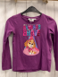 Preview: Nickelodeon  Langarmshirt  Gr. 134/140  pflaume Paw Patrol Pailettenschrift 
