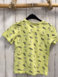 Preview:   T-Shirt  Gr. 116  gelb grau weiße Surfbretter 