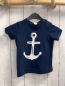 Preview: H&M  T-Shirt  Gr. 80  blau weißer Anker 