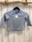 Preview: H&M  UV-Schutzshirt lang  Gr. 74  hellblau weißer Wal 