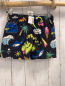 Preview: H&M  Badeshorts  Gr. 110  schwarz bunter Druck hellgrüne Kordel