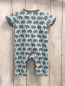 Preview: Alana  Schlafanzug  Gr. 56  mint petrol Elefanten 