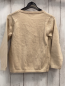 Preview: neu  Pullover  Gr. 104  creme Strick seitliche geknöpfe Noppen 