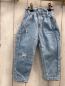 Preview: Zara  Hose  Gr. 98  hellblau Jeans Gummizugbund 