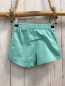 Preview: Zara  Shorts  Gr. 122  mint Schild schwarze Blätter 