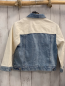 Preview: Zara  Jeansjacke  Gr. 116  blau / weiß 