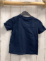 Preview: Alana  T-Shirt  Gr. 92  blau mit creme ocker gestreifter Brusttasche 