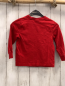 Preview: Disney  Langarmshirt  Gr. 104  rot Micky Mouse Schrift 