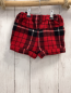 Preview: Next  Shorts  Gr. 98  rot schwarz weiß kariert 