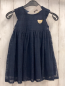 Preview: neu Steiff  Kleid  Gr. 98  blau Tüllüberkleid mit Bären NP 69,95 €