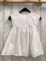 Preview: Losan  Kleid  Gr. 104  weiß gestickte Ovale 