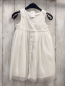 Preview: Petit Bateau Kleid  Gr. 92  weiß besticktes Oberteil Tüllrock
