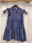 Preview: Next  Kleid  Gr. 98  grau lila Ovale weiße Punkte 