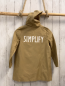 Preview: Zara  Jacke  Gr. 128  sand Kapuze 