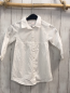 Preview: Zara  Kleid  Gr. 110  weiß geknöpft