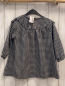 Preview: Zara  Kleid  Gr. 98  schwarz weiß kariert Rüschen 