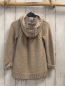 Preview: Mayoral  Strickjacke  Gr. 104  beige Zöpfe Kapuze Teddyfutter 