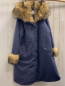 Preview: neu Nekka Winterjacke  Gr. XXL  lila Fellkapuze 