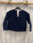 Preview: Jacadi  Pullover  Gr. 116  bau Rüschen goldene Knöpfe 