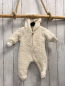 Preview: H&M Winteroverall Gr. 50  weiß Teddy Ohren