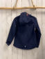 Preview:   Softshelljacke  Gr. 140  blau Kapuze hellrte Reißverschlüsse + Futter