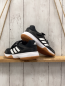Preview: Adidas  Schuhe  Gr. 37 1/3   schwarz weiße Streifen + Sohle 