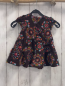 Preview: GAP Kleid  Gr. 80  braun Kord Blumen 