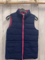 Preview:   Wendeweste  Gr. 134/140  pflaume bunte Sternblumen / blau 