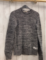 Preview: H&M Pullover  Gr. 170  grau hellgau meliert Strick 