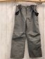Preview:  Schneelatzhose Gr. 134  grau schwarze Träger