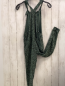Preview: Next  Jumpsuit  Gr. 134  oliv schwarzer Druck